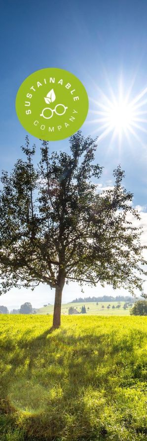 Nachhaltigkeit ist für das sehzentrum mehr als ein Schlagwort. Deshalb werden pro verkaufte Brille 5 Franken an myclimate überwiesen für das Projekt «Förderprogramm Hochstammbäume Schweiz».